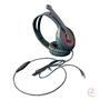 Imagem de Fone com Microfone Headphone MAXXTRO X32 Preto com Detalhe Vermelho