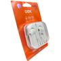 Imagem de Fone com Microfone INTRA Auricular USB-C BLAND OEX FN210 Branco