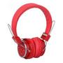 Imagem de Fone De Ouvido B05 Wireless Mp3 Fm Bluetooth Vermelho