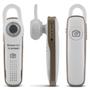 Imagem de Fone de Ouvido Bluetooth 4.1 Smartphone Notebook Desktop MP3 Player Intra-Auricular Branco e Preto