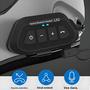 Imagem de Fone de Ouvido Bluetooth 5.0 para Motocicleta com 1200mAh - Assistente de Voz