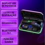 Imagem de Fone De Ouvido Bluetooth 5.1 Tws Gamer E10 A Prova D'água + Powerbank