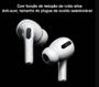 Imagem de Fone De Ouvido Bluetooth 5.3 Sem Fio Com Microfone Esportivo TWS Branco