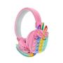 Imagem de Fone De Ouvido Bluetooth Arco Infantil Unicórnio Pop It Usb