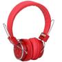 Imagem de Fone de Ouvido Bluetooth B05 Sem Fio SD FM Vermelho 10m