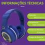Imagem de Fone de Ouvido Bluetooth com Modo Caixa de Som Headset Sem Fio Original