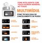 Imagem de  Fone de Ouvido Bluetooth com Visor LED Touch, Mostrador Digital de Bateria com Toque Inteligente, Microfone, Cancelamento de Ruído, Resistente à Água