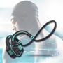 Imagem de Fone de ouvido bluetooth condução óssea fone para natação e esportes 16g memória reprodutor mp3