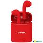 Imagem de Fone de Ouvido Bluetooth Easy W1+ Tws True Wireless - Vermelho - Vinik