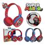 Imagem de Fone De Ouvido Bluetooth Headphone Mario Bros Cor Sortida Edição Especial Limitada Mario