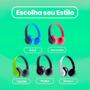 Imagem de Fone de Ouvido Bluetooth Headphone Sem Fio Bluetooth 5.0 Universal Estéreo Redução de Ruídos