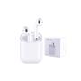 Imagem de Fone De Ouvido Bluetooth I9S Par Estéreo Sem fio com base Branco
