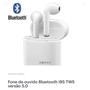 Imagem de Fone De Ouvido Bluetooth I9S Par Estéreo Sem fio com base Branco