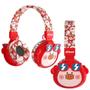 Imagem de Fone De Ouvido Bluetooth Microfone Infantil Limitador Volume LC-881