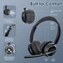 Imagem de Fone de Ouvido Bluetooth PrancyBT V5.2 Sem Fio com Cancelamento de Ruído