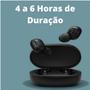 Imagem de Fone De Ouvido Bluetooth Preto Compatível com Moto E6 / E7