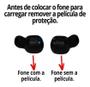 Imagem de Fone De Ouvido Bluetooth Preto In-Ear Compatível com Moto G10