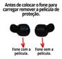 Imagem de Fone De Ouvido Bluetooth Preto In-Ear P/ iPhone 6 Plus