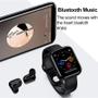 Imagem de Fone de ouvido Bluetooth Smart Watch X5 tws Fones de ouvido sem fio 2 em 1