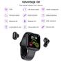 Imagem de Fone de ouvido Bluetooth Smart Watch X5 tws Fones de ouvido sem fio 2 em 1