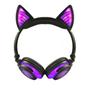 Imagem de Fone de ouvido Bluetooth Wokex Dobrável Flashing Cat Ear Kids