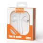 Imagem de Fone de ouvido branco intra-auricular tipo C Kaidi kd-733