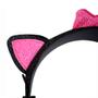 Imagem de Fone de Ouvido Cat Ear AR30 Stereo Preto e Rosa