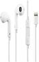 Imagem de Fone De Ouvido Com Fio Entrada Lightning Sem Bluetooth Compatível Iphone 7 8 X XR XS 11 12 13 14