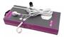 Imagem de Fone de ouvido com fio P2 Headphone Resistente P2 Com Microfone Cores Variadas - Kapbom