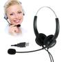 Imagem de Fone de Ouvido com Fio TelPal - Hands-Free para Call Center e Computador - Conector USB
