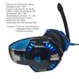 Imagem de Fone de Ouvido com Microfone Articulado Led Headset Gamer Pc Celular Notebook Computador Jogos Console