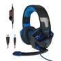 Imagem de Fone de Ouvido com Microfone Articulado Led Headset Gamer Pc Celular Notebook Computador Jogos Console