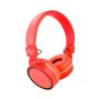 Imagem de Fone de ouvido com microfone dobravel p2 kp-421 - vermelho