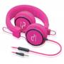 Imagem de Fone de ouvido com microfone headphone fun rosa multilaser