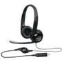 Imagem de Fone de Ouvido com Microfone Headset USB Preto H390 Logitech