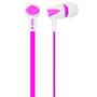 Imagem de Fone de ouvido com microfone intra auricular colorhit fn203 3.5mm rosa
