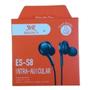 Imagem de Fone de Ouvido Com Microfone Stereo P2 Cabo em Tpu 1,2m ES-S8 Preto Relog's