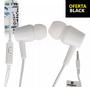 Imagem de Fone De Ouvido Com Microfone SUMEXR SEJ-B18 Branco Plug P2 Intra Auricular