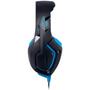 Imagem de Fone de Ouvido com Microfone Warrior Straton Multilaser PH244 Headset Gamer Conexão USB com LED Azul