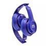 Imagem de Fone De Ouvido Dobravel Com Microfone P2 Knup Azul