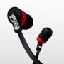 Imagem de Fone de ouvido - Easy Earphone Coca-Cola -  com Microfone - Preto