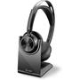 Imagem de Fone de ouvido Empresarial VOYAGER FOCUS 2, TEAMS ,USB-A COM BASE 213727-02