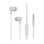 Imagem de Fone de Ouvido Estéreo C3Tech, Microfone Integrado, Intra Auricular, P2 3.5mm, Branco - EP-07WH