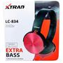 Imagem de Fone De Ouvido Estéreo Extra Bass Com Fio e Microfone Xtrad.