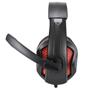 Imagem de Fone de Ouvido EVUS PC Gamer F-02 2 Conectores P2 PRETO/ Vermelho