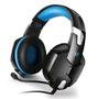 Imagem de Fone De Ouvido Gamer Com Microfone Headset Ej-901 Preto Com Azul