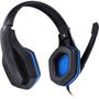 Imagem de Fone de Ouvido Gamer Headset com Microfone para Computador Notebook Preto e Azul