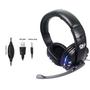 Imagem de Fone de Ouvido Gamer Headset RGB Led Plug P3 com Microfone - Usb Led - 9H