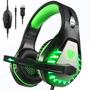 Imagem de Fone de Ouvido Gamer Pacrate GH-1 com Microfone - Compatível com Switch, PC, PS4, PS5 e Xbox One