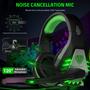Imagem de Fone de Ouvido Gamer Pacrate GH-1 com Microfone - Compatível com Switch, PC, PS4, PS5 e Xbox One